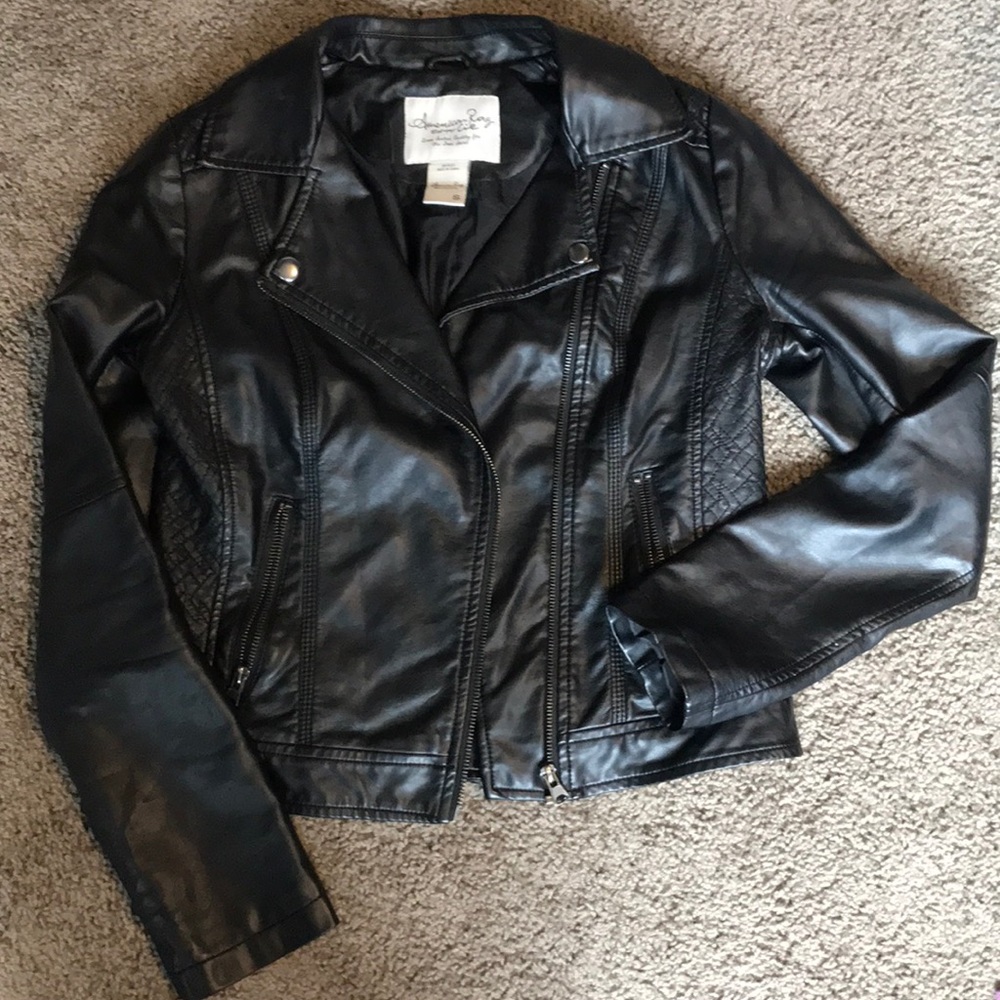 Leather jacket